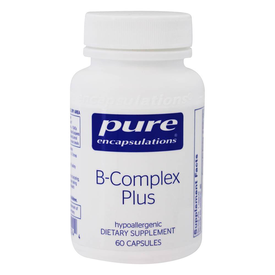 Pure Encapsulations - B-Complex Plus Formula - 60 Capsules