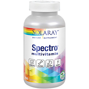 Spectro Multivitamin with Natural Beta Carotene Complex (250 Capsules)
