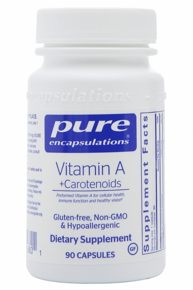 Pure Encapsulations - Vitamin A Carotenoids - 90 Capsules