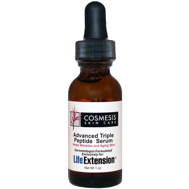 Life Extension Cosmesis Advanced Triple Peptide Serum 1 Oz