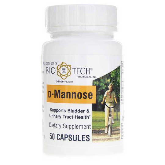 Bio-Tech Pharmacal D-Mannose Capsules 50 Capsules