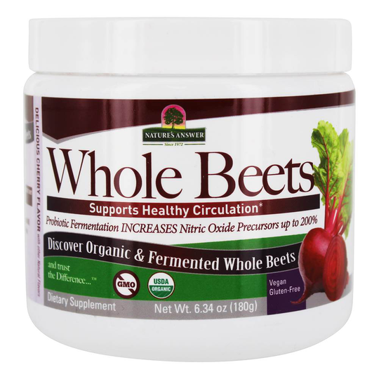 Nature's Answer - Whole Beets Healthy Circulation Support - 6.34 oz.