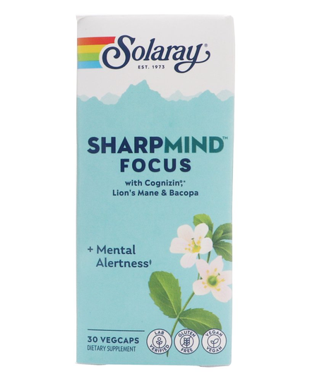 Solaray - SharpMind Focus - 30 Vegetable Capsule(s)