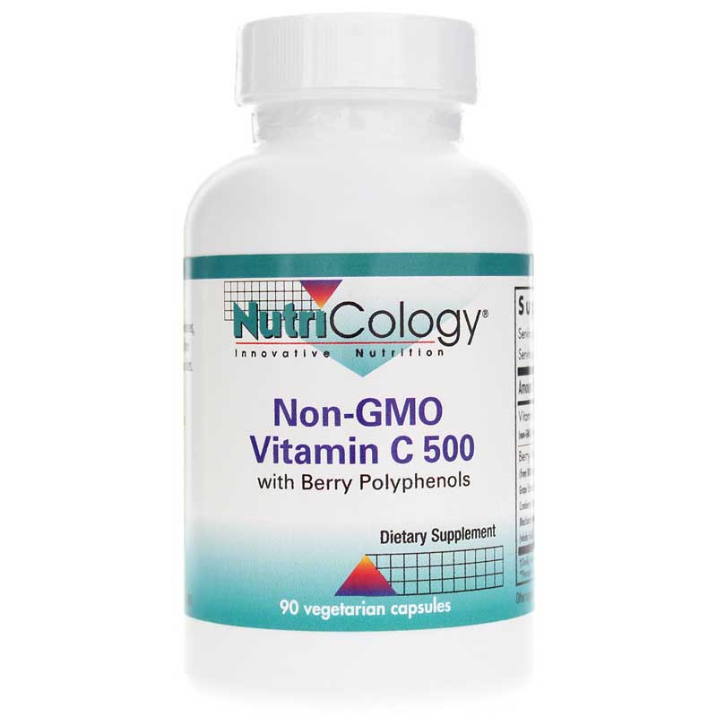 Nutricology Non-GMO Vitamin C 500 90 Veg Capsules