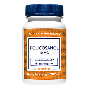 Policosanol - Cardiovascular & Cholesterol Support - 10 MG (120 Tablets)