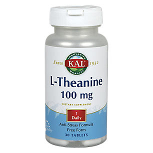 L-Theanine - Free Form - 100 MG (30 Tablets)