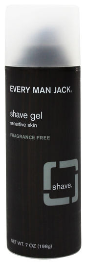 Every Man Jack - Shave Gel Fragrance Free - 7 oz.
