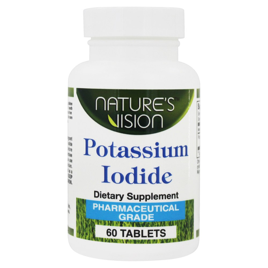 Nature's Vision - Potassium Iodide 65 mg. - 60 Tablets