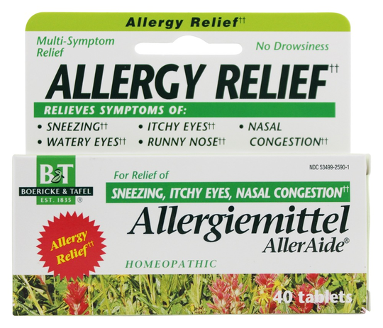 Boericke & Tafel - Allergiemittel Alleraide - 40 Tablets