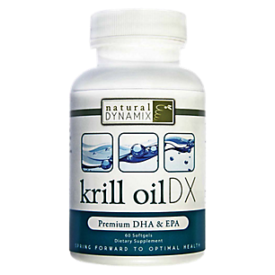 Krill Oil DX - Premium DHA & EPA - 1,000 MG (60 Softgels)