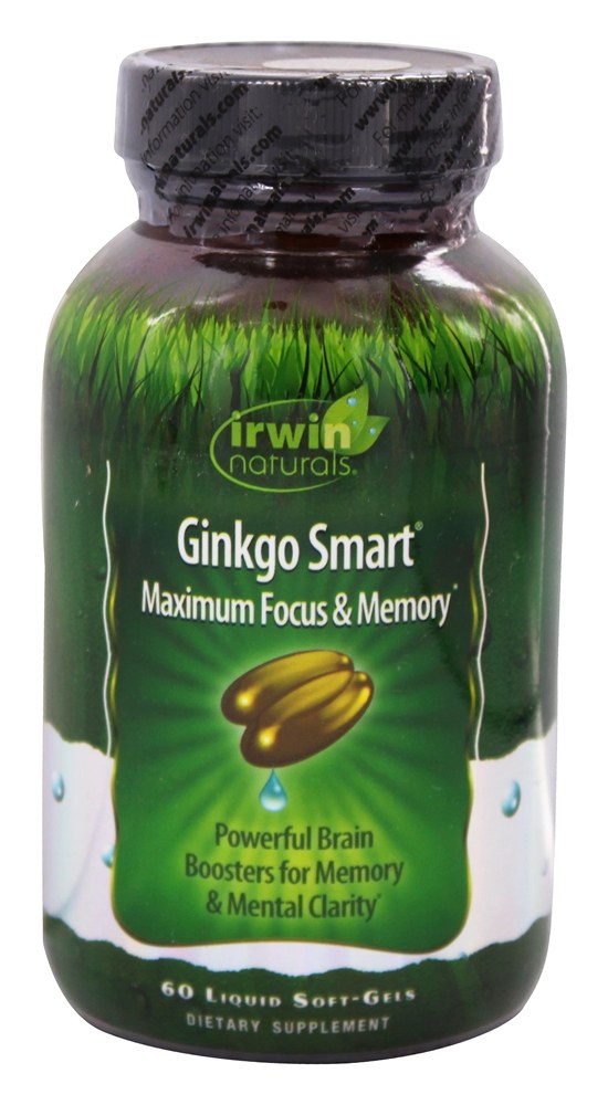 Irwin Naturals - Ginkgo Smart - 60 Softgels