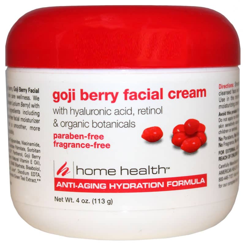 Home Health Goji Berry Facial Cream 4 Oz