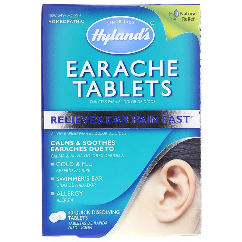 Hylands Earache Tablets 40 Tablets