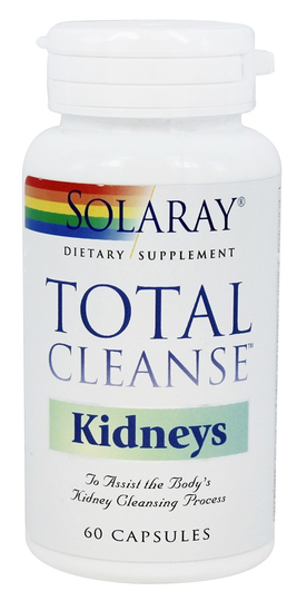 Solaray - Total Cleanse Kidneys - 60 Capsules