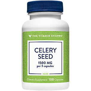 Celery Seed - Promotes A Healthy Digestion - 1,500 MG per Serving Size (100 Capsules)