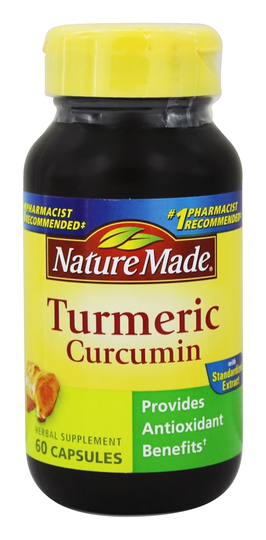 Nature Made - Turmeric Curcumin - 60 Capsules