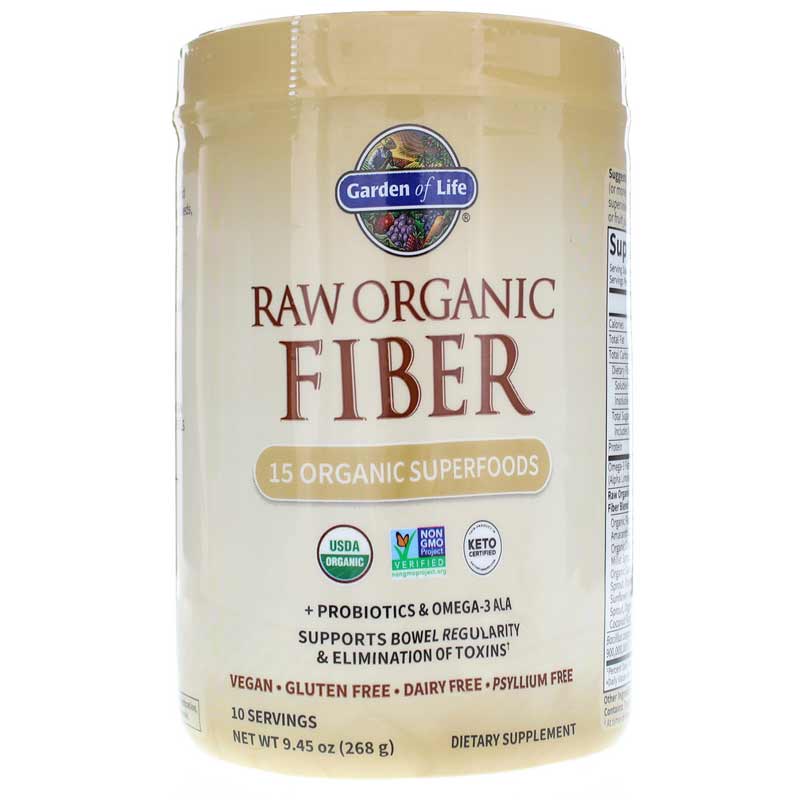 Garden of Life RAW Organic Fiber 9.45 Oz