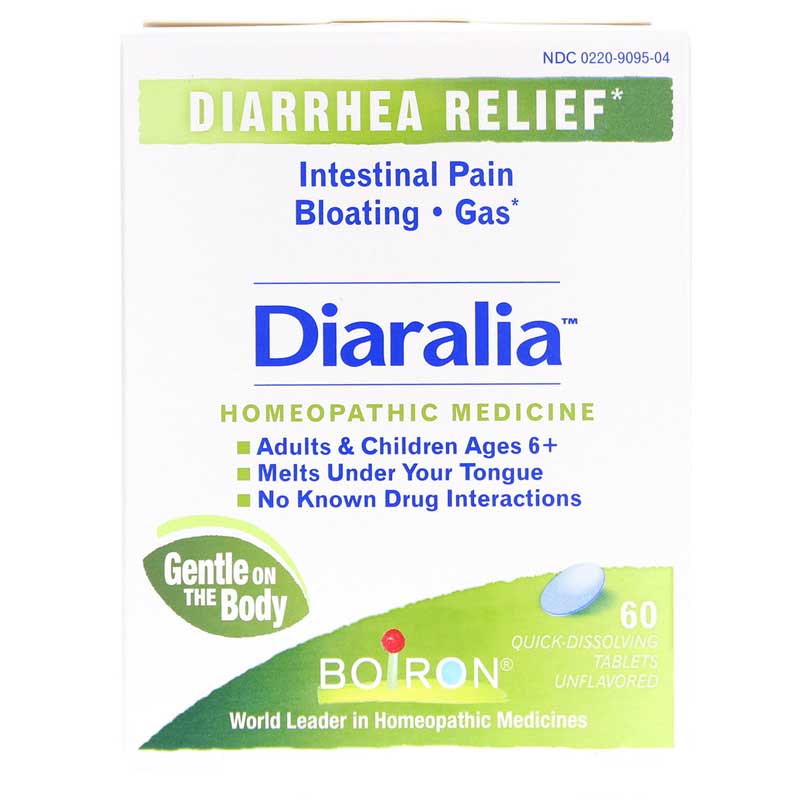 Boiron Diaralia Diarrhea Relief 60 Tablets