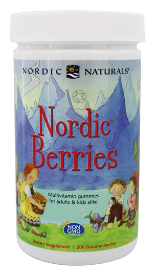 Nordic Naturals - Nordic Berries Multivitamin Gummies - 200 Gummies