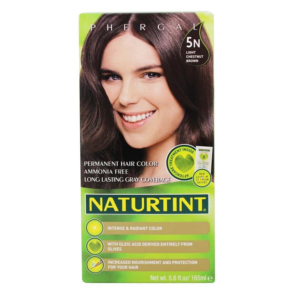 Naturtint - Permanent Hair Color 5N Light Chestnut Brown - 5.6 fl. oz.