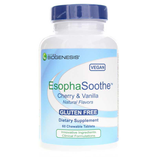 Nutra Biogenesis EsophaSoothe 60 Chewable Tablets