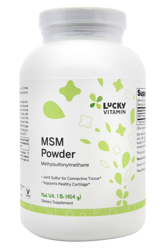 LuckyVitamin - MSM Powder - 1 lb.