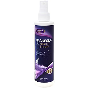 Magnesium Oil Night Spray - Calming & Soothing for Joint Health (8 Fluid Ounces)