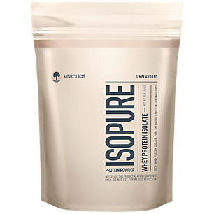 100% Natural Whey Protein Isolate - Unflavored (1 Lbs. / 16 Servings)