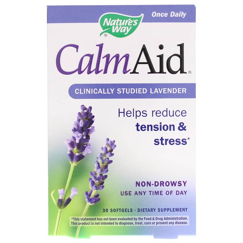 Natures Way Calm Aid 30 Softgels