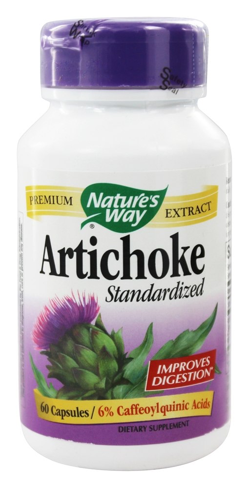 Nature's Way - Standardized Artichoke - 60 Capsules