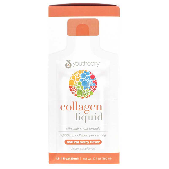 Youtheory Collagen Liquid 12 Liquid Tubes