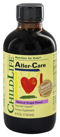 Child Life Essentials - Child Aller-Care Grape - 4 oz. Formerly Aller-gease