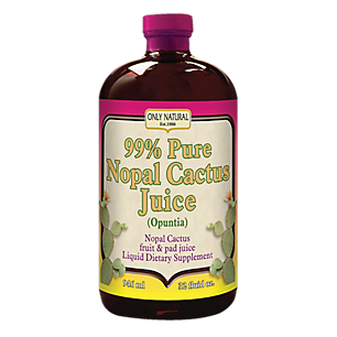 99% Pure Nopal Cactus Juice (32 Fluid Ounces)