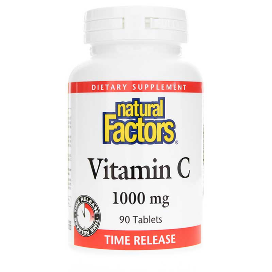 Natural Factors Vitamin C 1000 Mg Time Release 90 Tablets