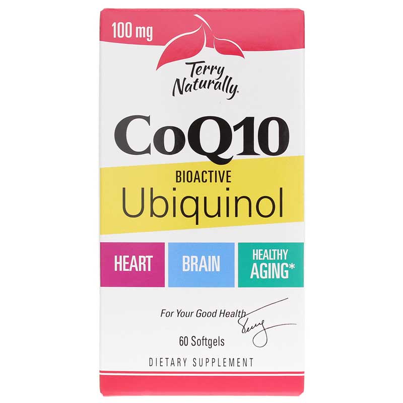 Terry Naturally CoQ10 Bioactive Ubiquinol 60 Softgels