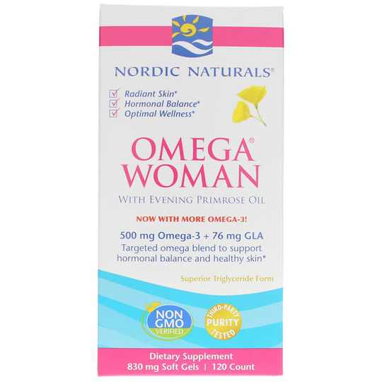 Nordic Naturals Omega Woman 120 Softgels