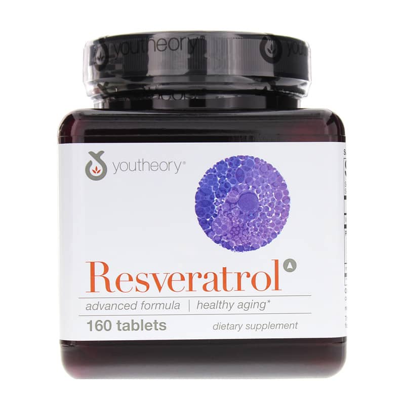 Youtheory Resveratrol Advanced Formula 160 Tablets