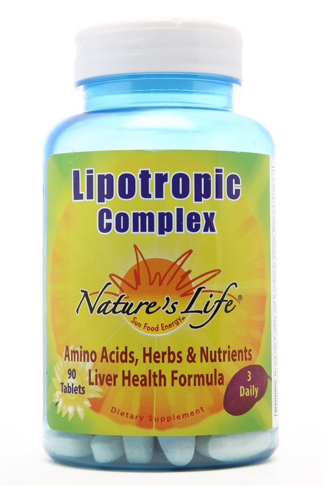 Nature's Life - Lipotropic Complex Liver Health Formula - 90 Tablets
