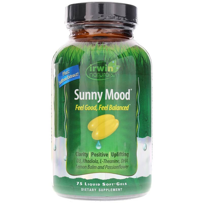Irwin Naturals Sunny Mood 75 Liquid Softgels