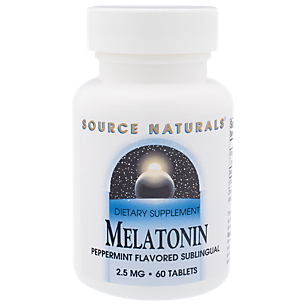 Melatonin - Peppermint Flavored Sublingual - 2.5 MG (60 Tablets)