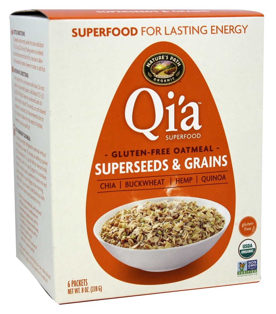 Nature's Path Organic - Qi'a Superfood Oatmeal Superseeds and Grains - 6 Packet(s)