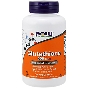 Glutathione Cellular Antioxidant with Milk Thistle Extract and Alpha Lipoic Acid - 500MG (60 Vegetarian Capsules)