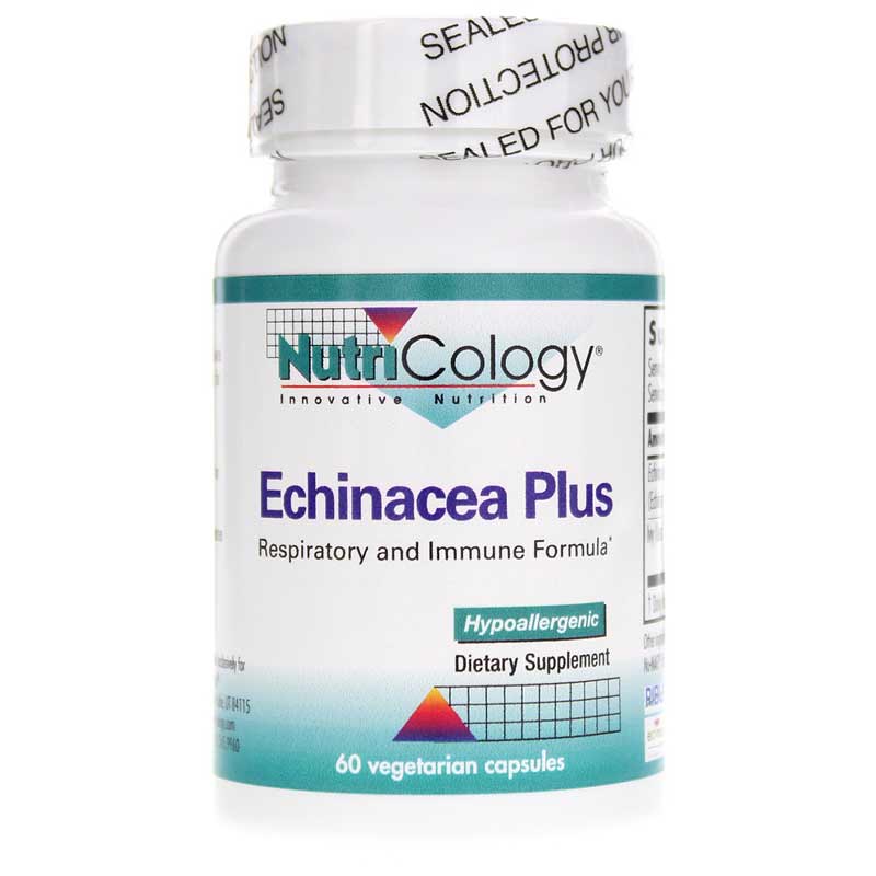 Nutricology Echinacea Plus 60 Veg Capsules
