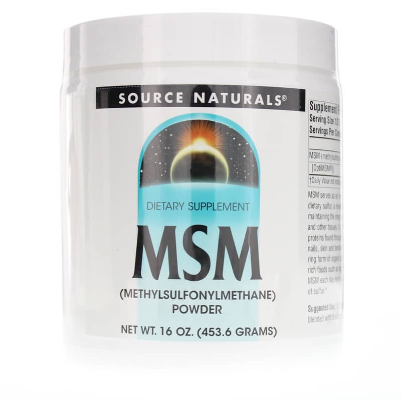 Source Naturals MSM Powder 16 Oz