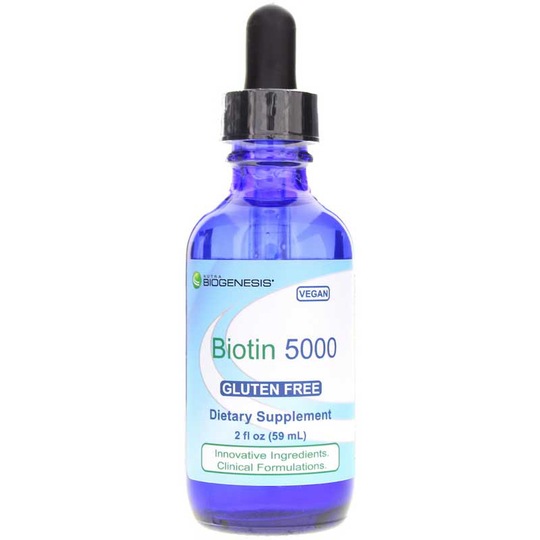 Nutra Biogenesis Biotin 5000 2 Oz