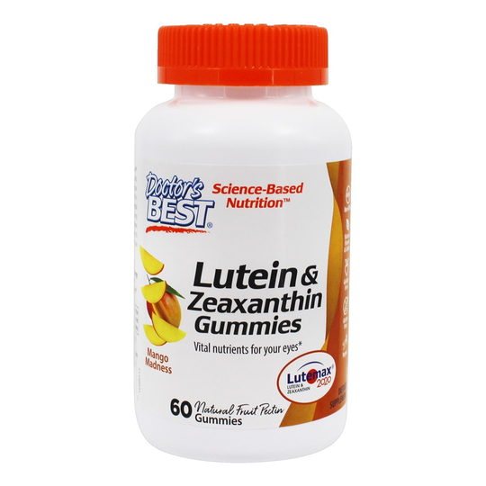 Doctor's Best - Lutein & Zeaxanthin Gummies Mango Madness - 60 Gummies