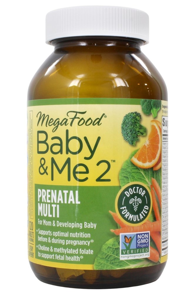 MegaFood - Baby & Me 2 Pre & Post Natal Support - 120 Tablets