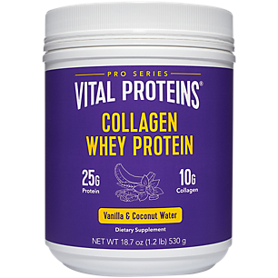 Collagen Whey Protein - Vanilla & Coconut Water (18.7 oz. / 16 Servings)
