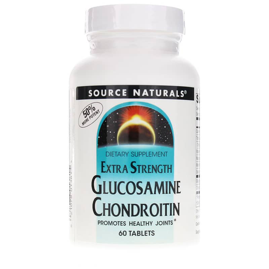 Source Naturals Glucosamine Chondroitin, Extra Strength Formula 60 Tablets