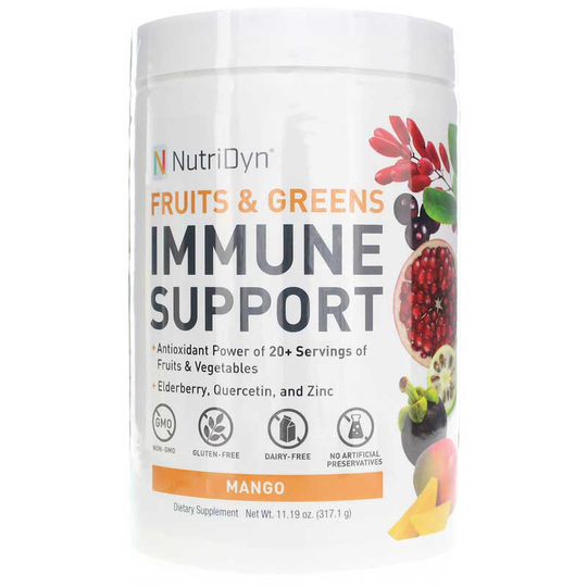 NutriDyn Fruits & Greens Immune Support 11.19 Oz